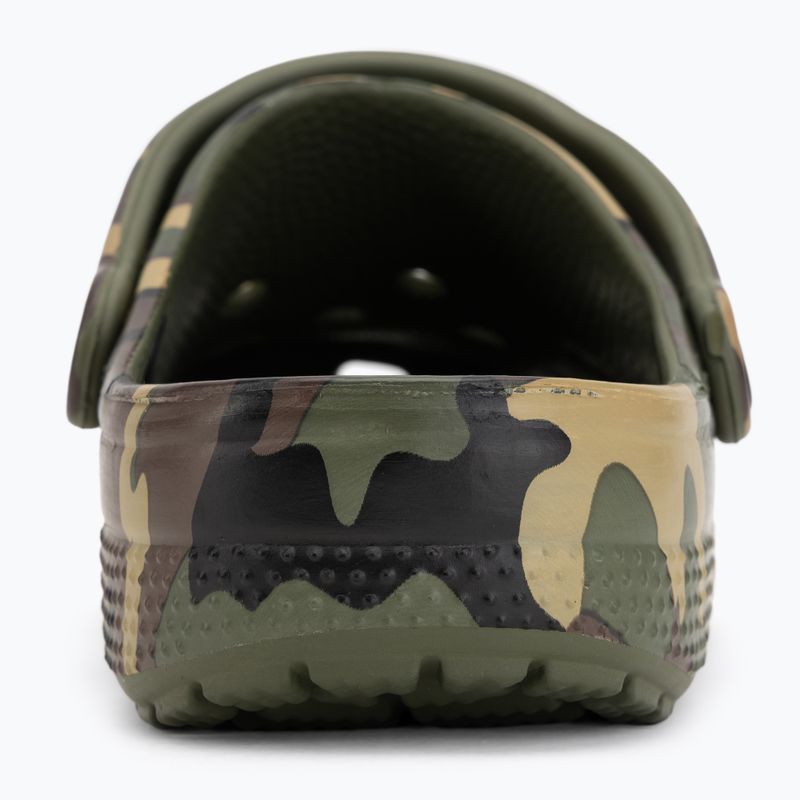 Papucsok Crocs Classic Camouflage army green/multi 7