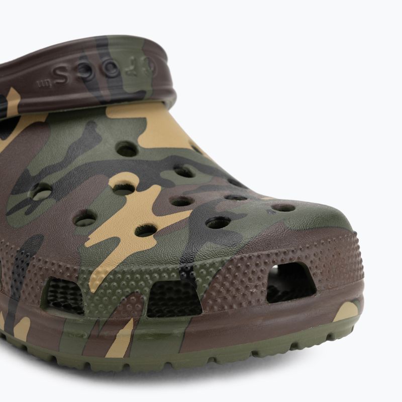 Papucsok Crocs Classic Camouflage army green/multi 8