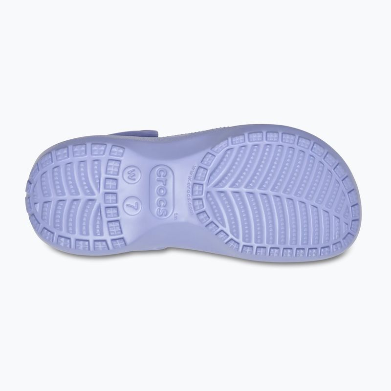 Női papucsok Crocs Classic Platform Clog blue haze 3