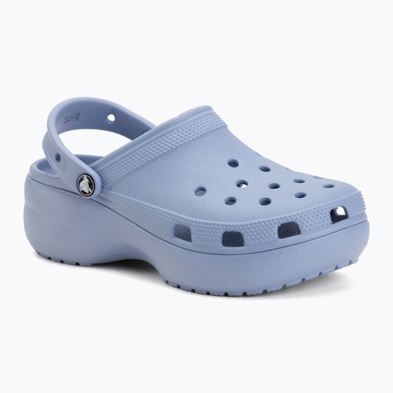Női papucsok Crocs Classic Platform Clog blue haze 2