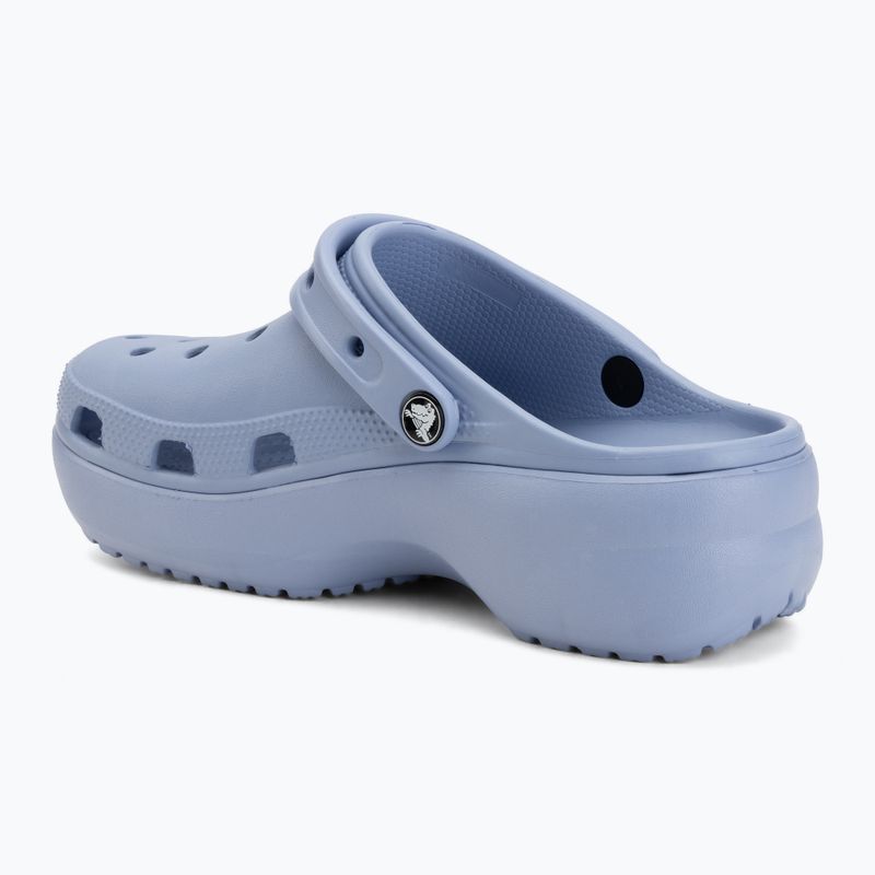 Női papucsok Crocs Classic Platform Clog blue haze 4