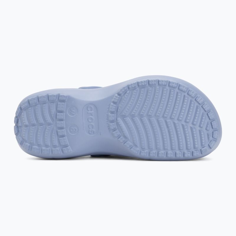 Női papucsok Crocs Classic Platform Clog blue haze 5