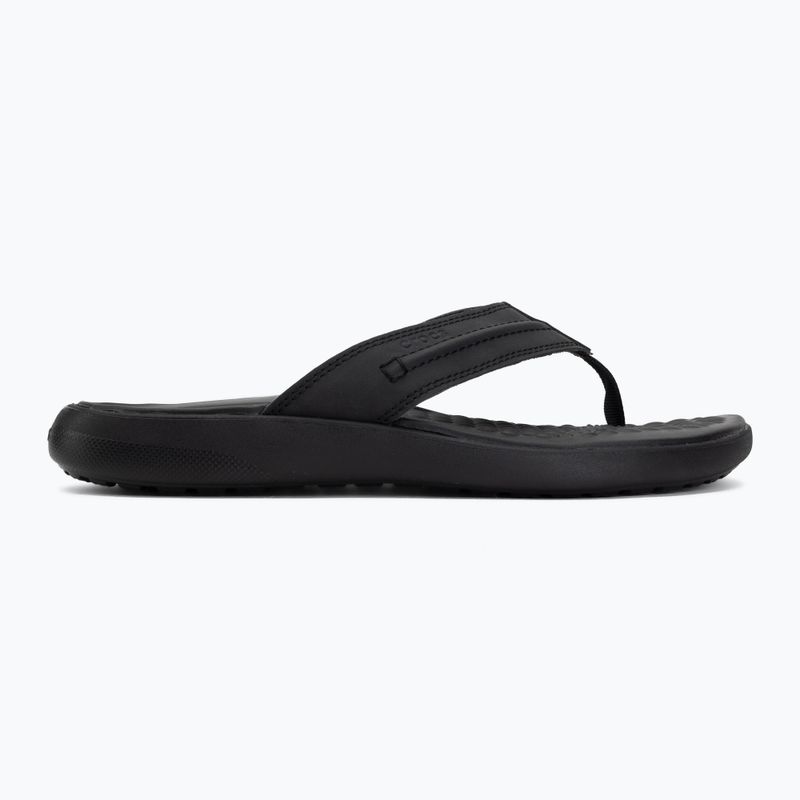 Papucsok Crocs Yukon Vista II Leather black/black 2