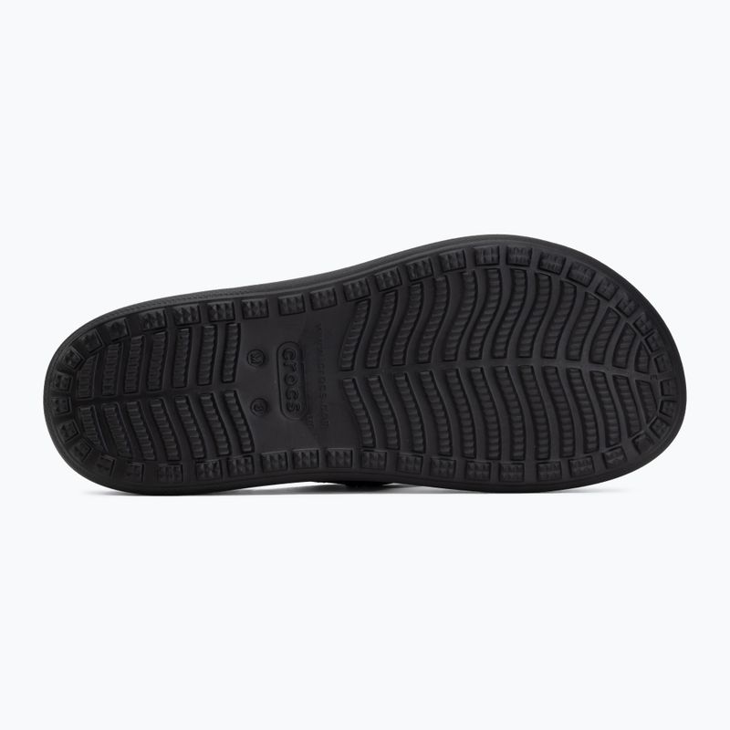 Papucsok Crocs Yukon Vista II Leather black/black 4