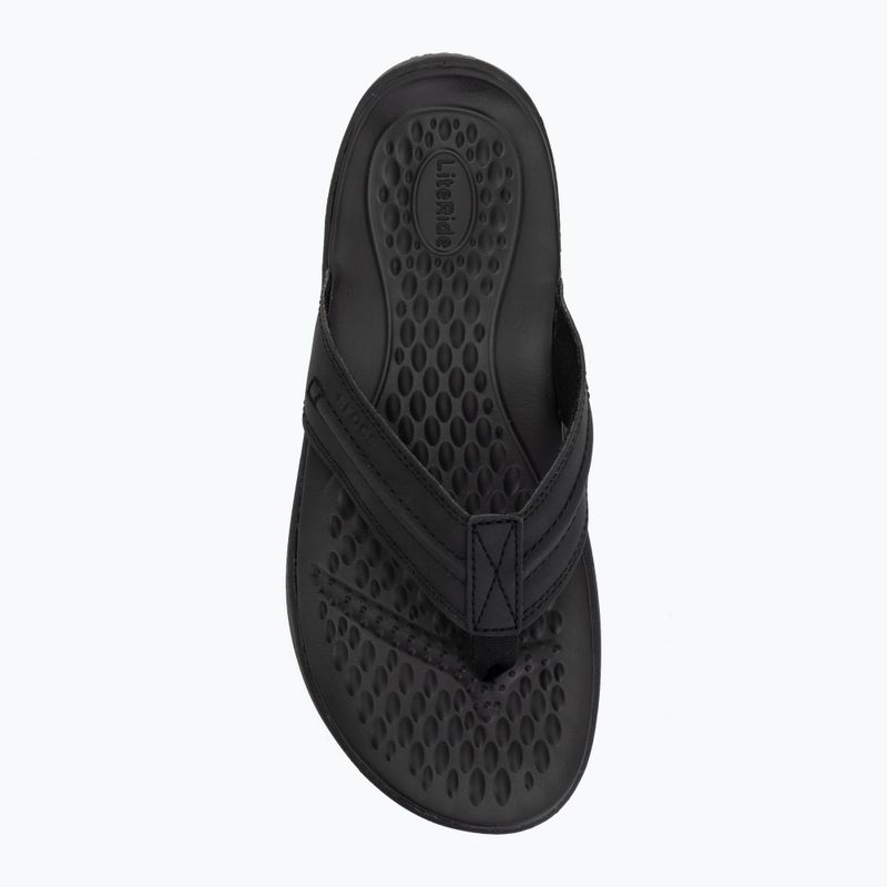 Papucsok Crocs Yukon Vista II Leather black/black 5