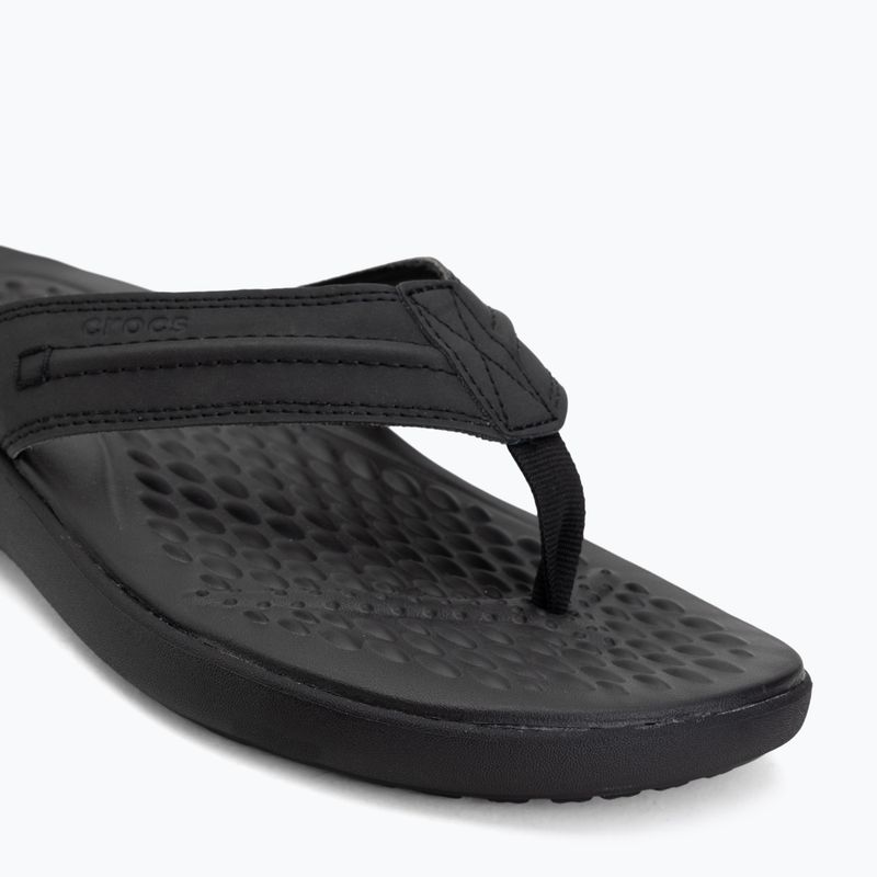 Papucsok Crocs Yukon Vista II Leather black/black 7