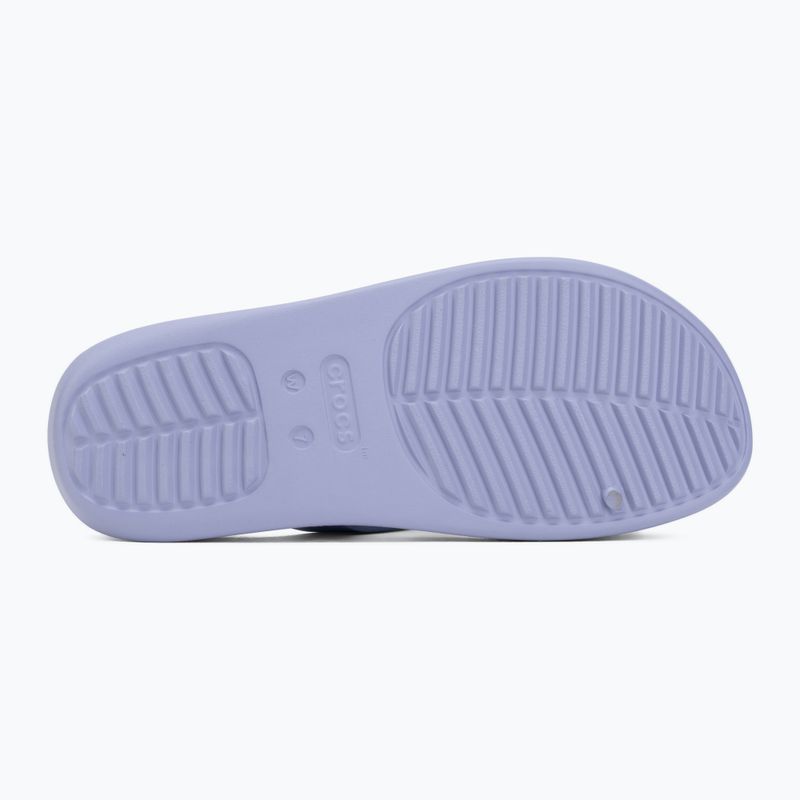 Női papucsok Crocs Getaway Strappy blue haze 4