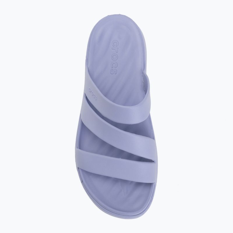 Női papucsok Crocs Getaway Strappy blue haze 5