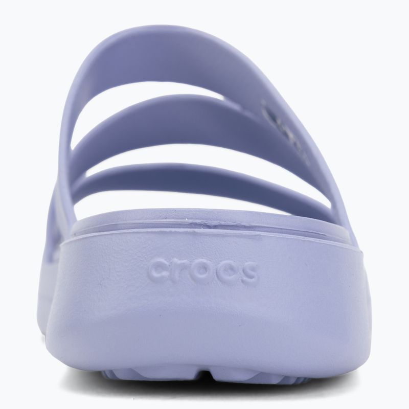 Női papucsok Crocs Getaway Strappy blue haze 6