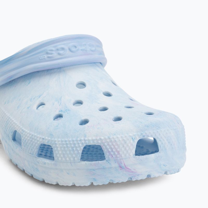 Papucsok Crocs Classic Watercolor Marbled oxygen swirl 8