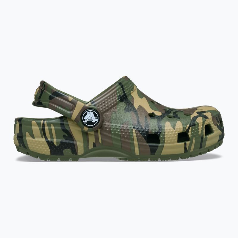 Gyerek papucsok Crocs Classic Camouflage Toddler army green/multi 2