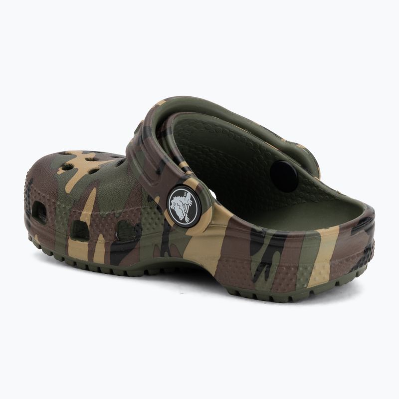 Gyerek papucsok Crocs Classic Camouflage Toddler army green/multi 4