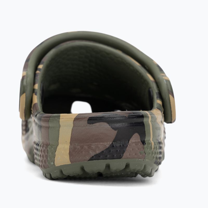 Gyerek papucsok Crocs Classic Camouflage Toddler army green/multi 7