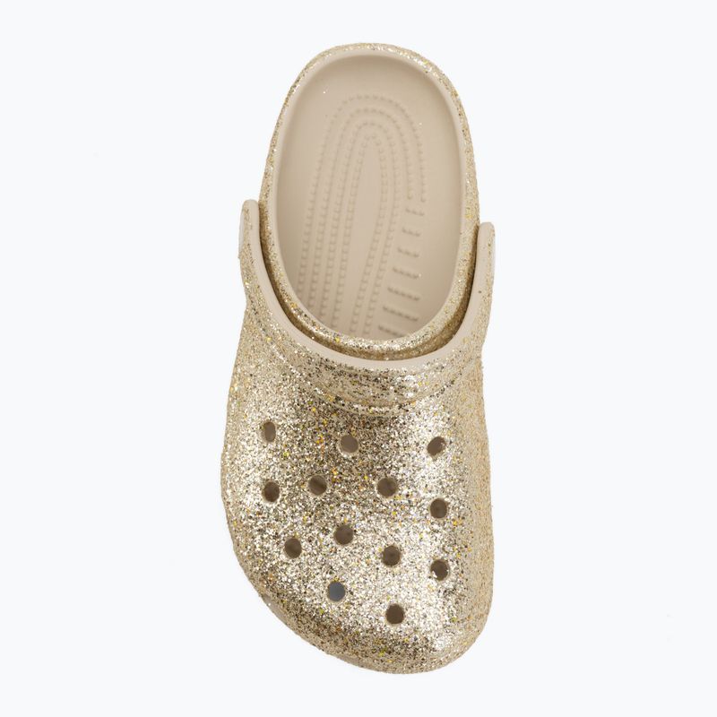 Gyerek papucsok Crocs Classic Chunky Glitter sandstone 6