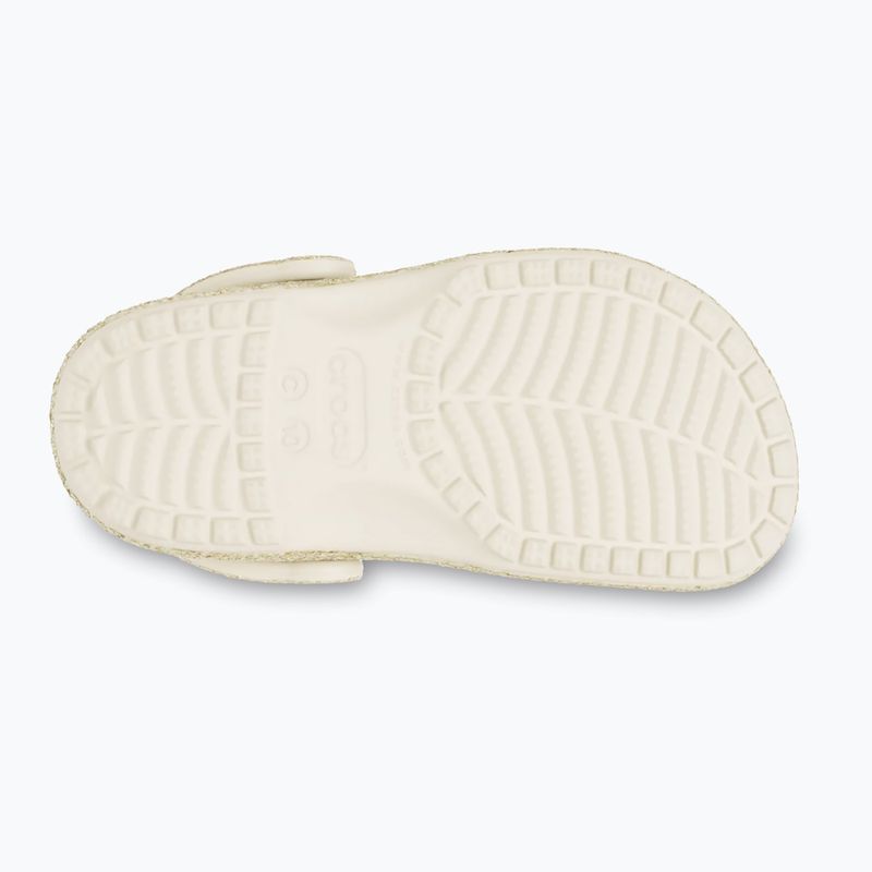 Gyerek papucsok Crocs Classic Chunky Glitter 211940 sandstone 3