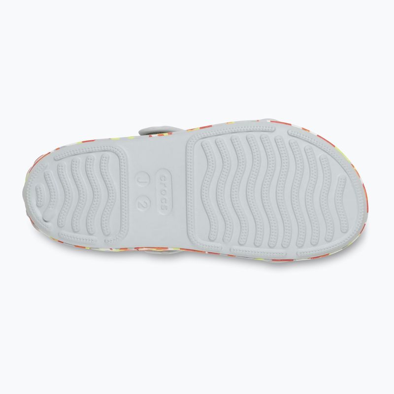 Gyerek szandál Crocs Crocband Cruiser Glow Confetti Band atmosphere/flame 3