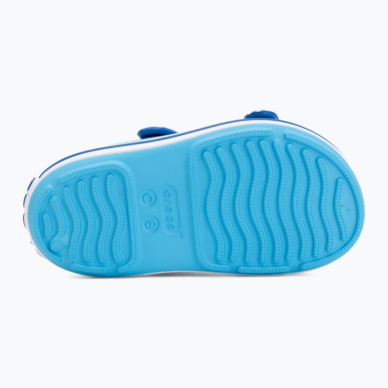 Gyermek szandálok Crocs Crocband Cruiser Toddler venetian/blue bolt 4