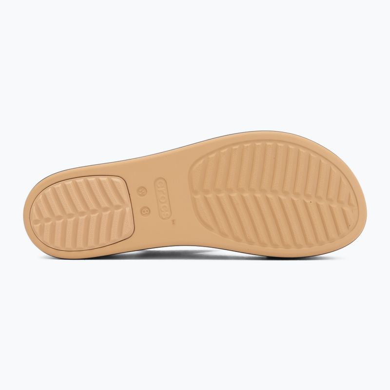 Női szandálok  Crocs Brooklyn Matte Wrap Low Wedge black/cashew 4