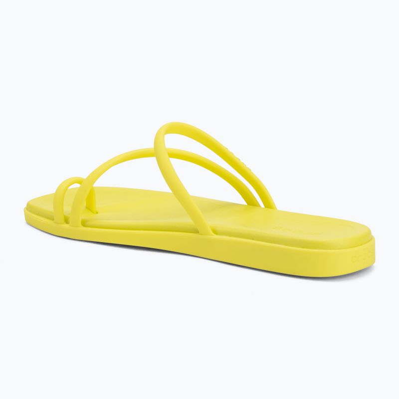 Női papucsok Crocs Miami Toe Loop Sandal citrus 3