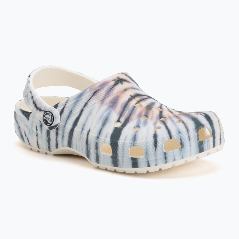 Papucsok Crocs Classic Tie Dye chalk/multi 2