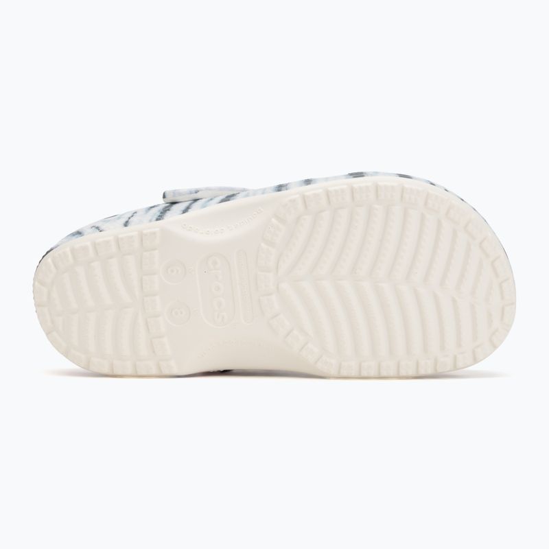 Papucsok Crocs Classic Tie Dye chalk/multi 5