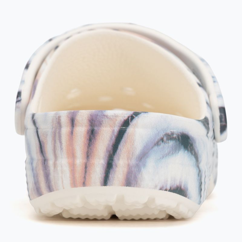 Papucsok Crocs Classic Tie Dye chalk/multi 7