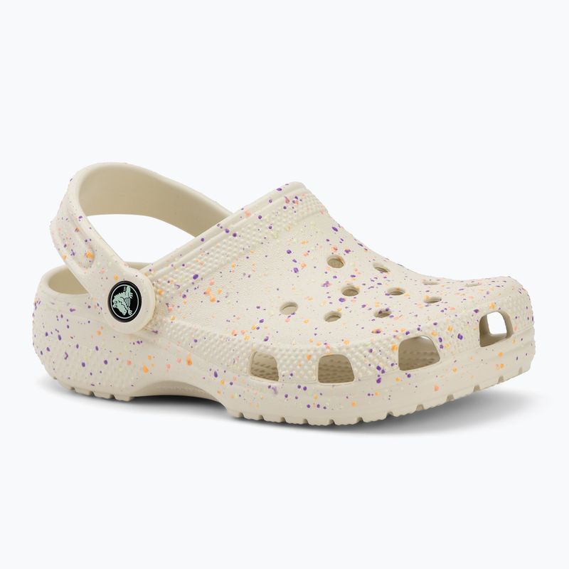Gyerek papucsok Crocs Classic Glow Paint Splatter summit white/multi 2