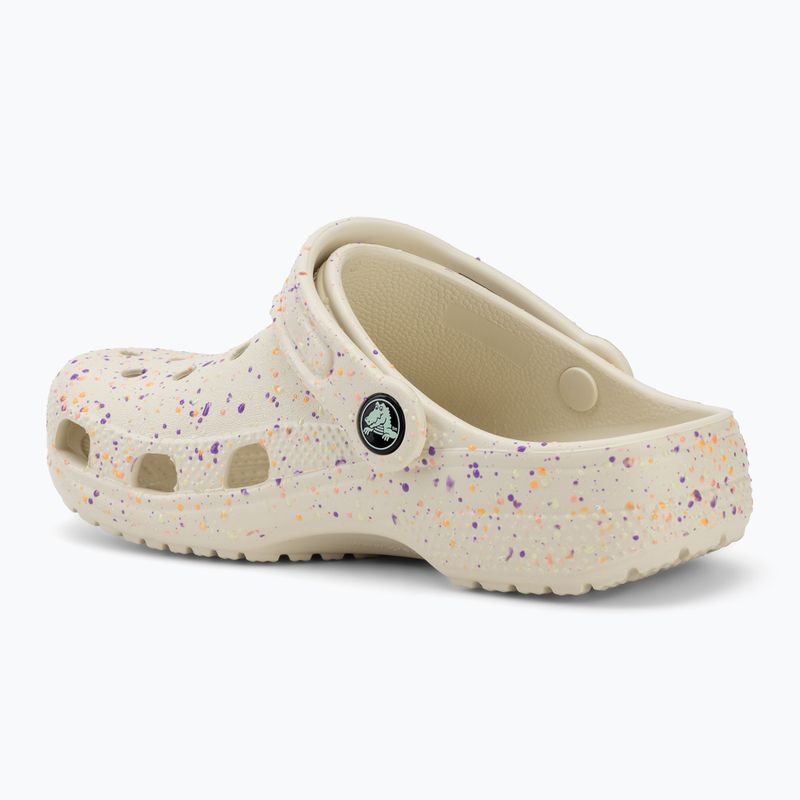 Gyerek papucsok Crocs Classic Glow Paint Splatter summit white/multi 4