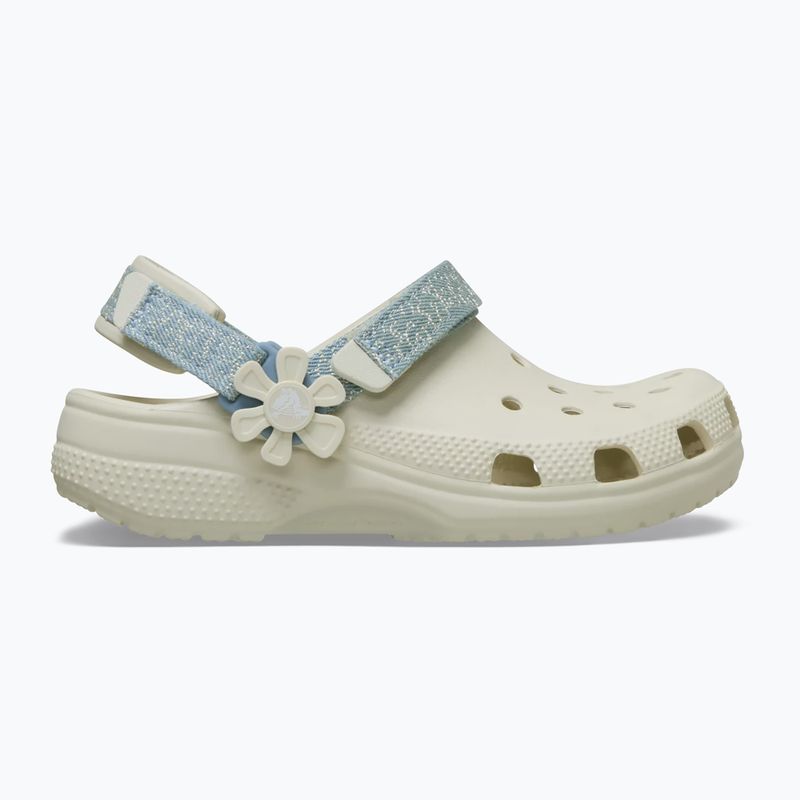 Gyerek papucsok Crocs Classic Denim Flower Adjustment Backstrap 10