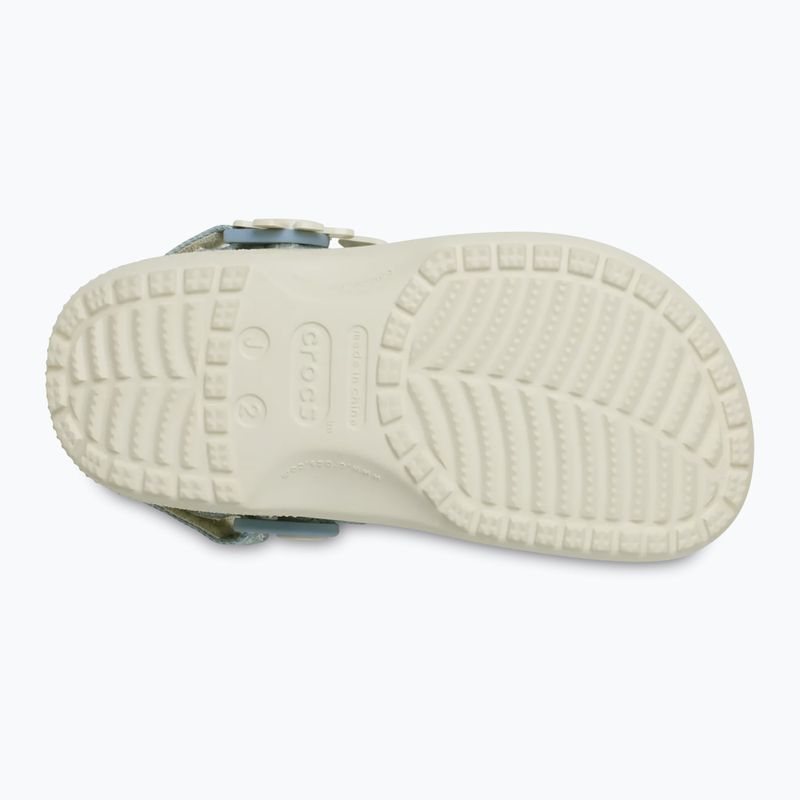 Gyerek papucsok Crocs Classic Denim Flower Adjustment Backstrap 11