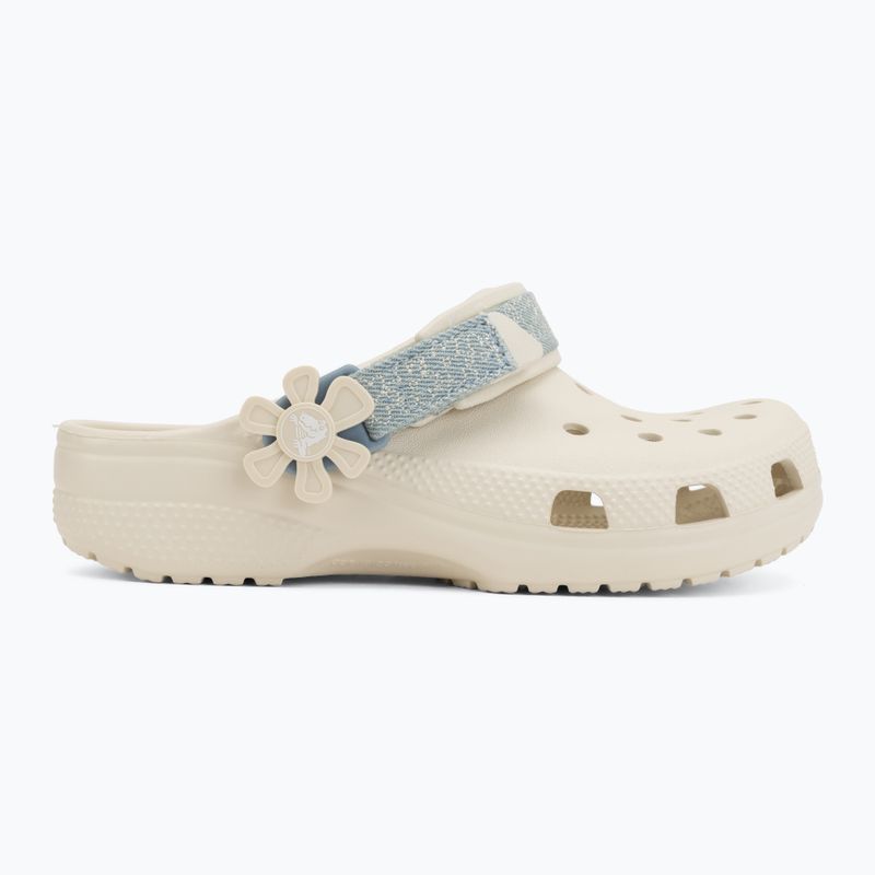 Gyerek papucsok Crocs Classic Denim Flower Adjustment Backstrap 3