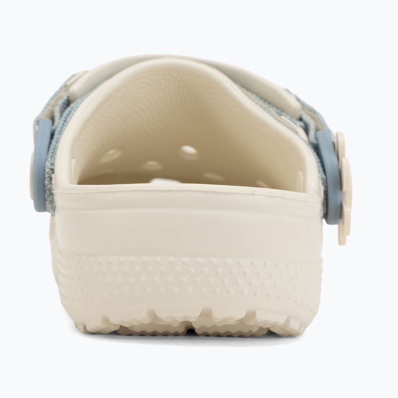 Gyerek papucsok Crocs Classic Denim Flower Adjustment Backstrap 7