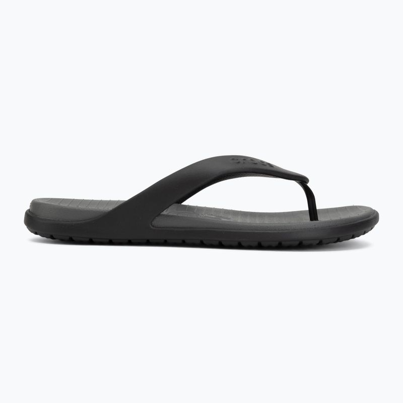 Papucsok Crocs Coast Flip black/slate grey 2