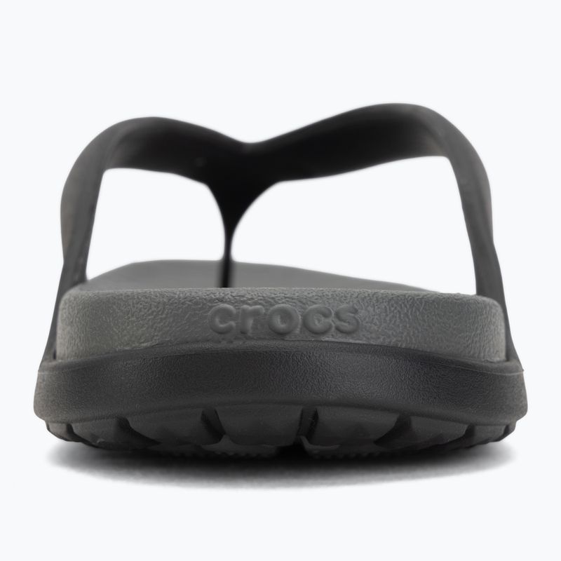 Papucsok Crocs Coast Flip black/slate grey 6