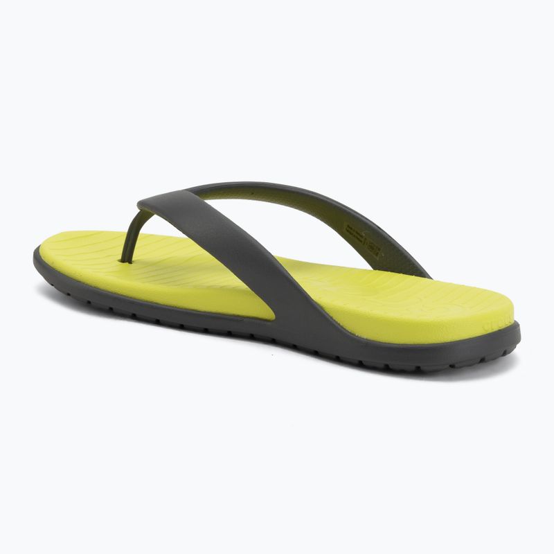 Papucsok Crocs Coast Flip slate grey/citrus 3