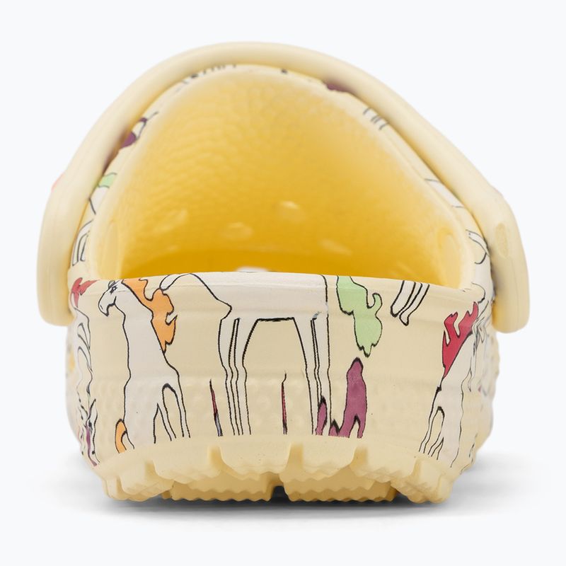 Gyerek papucsok Crocs Classic Unicorn Graphic yellow light 7