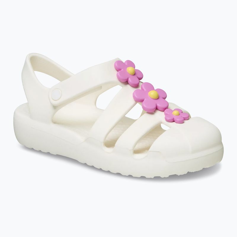 Gyerek szandál Crocs Classic Fisherman chalk 8