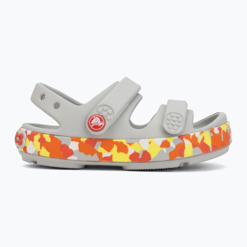 Gyerek szandál Crocs Crocband Cruiser Glow Confetti Band atmosphere/flame 2