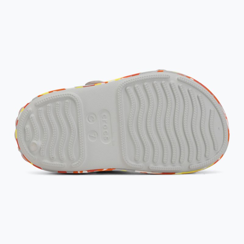 Gyerek szandál Crocs Crocband Cruiser Glow Confetti Band atmosphere/flame 4