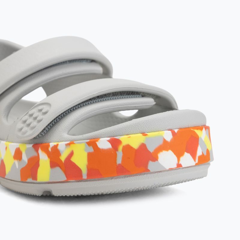 Gyerek szandál Crocs Crocband Cruiser Glow Confetti Band atmosphere/flame 7