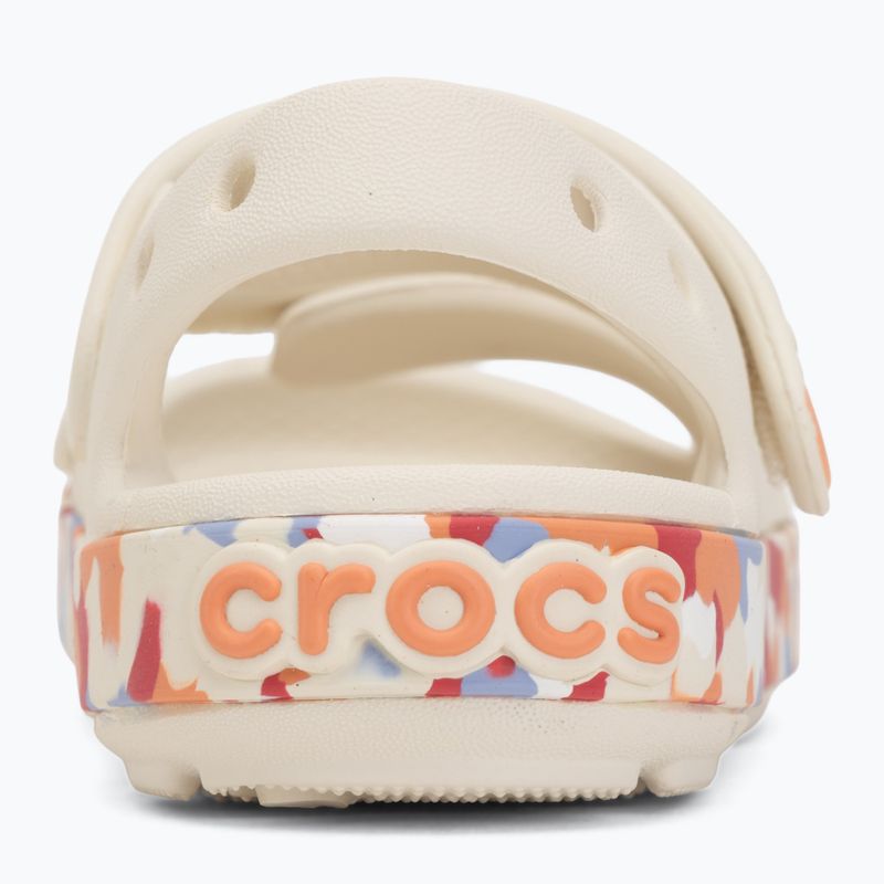 Gyerek szandál Crocs Crocband Cruiser Glow Confetti Band summit white/guava 6