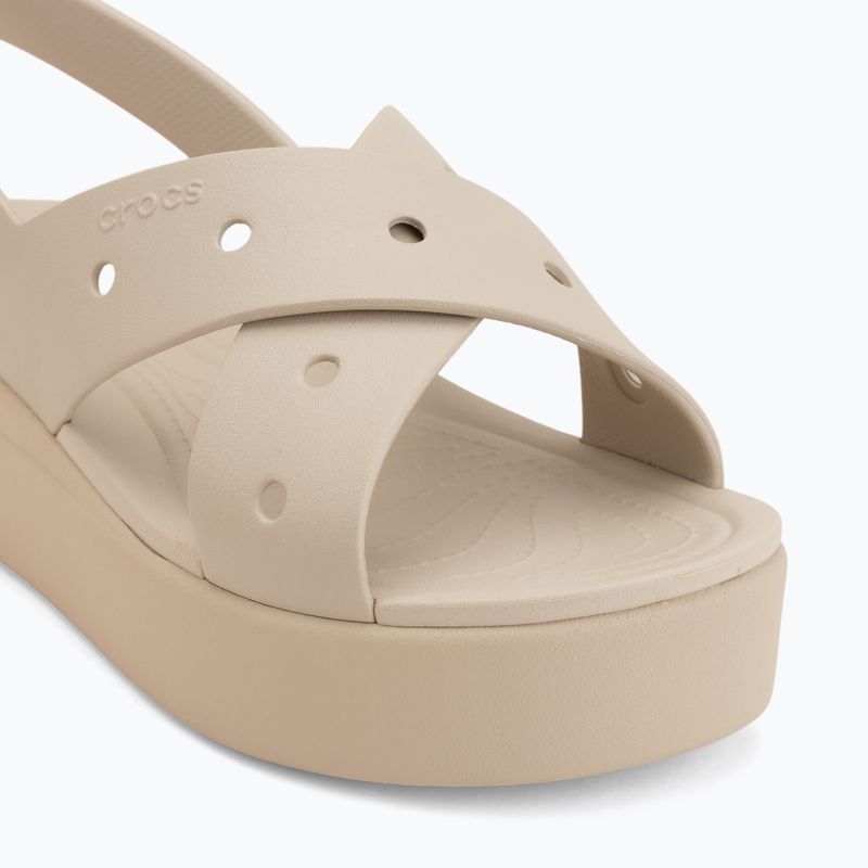 Női szandálok Crocs Broklyn 4U Cross Strap frappe 7