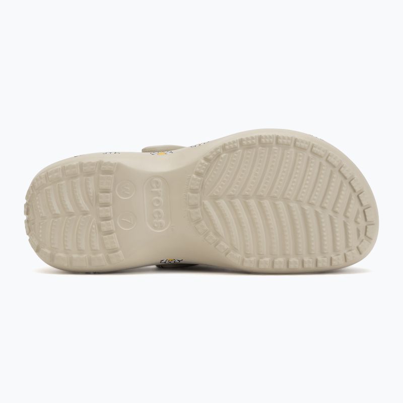 Női papucsok Crocs Classic Platform Floral 5