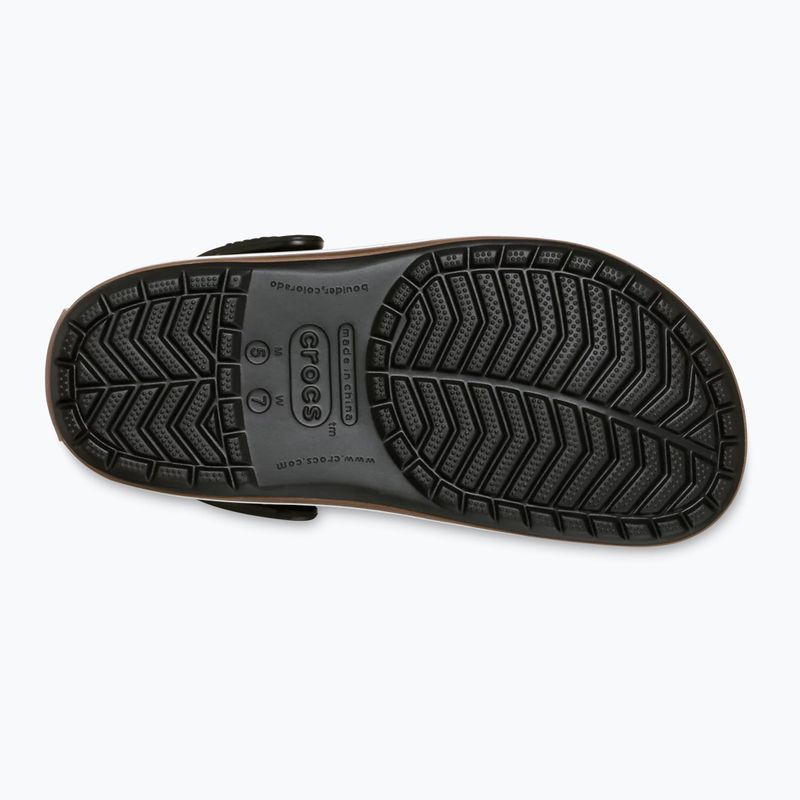 Papucsok Crocs Crocband Gum black 4