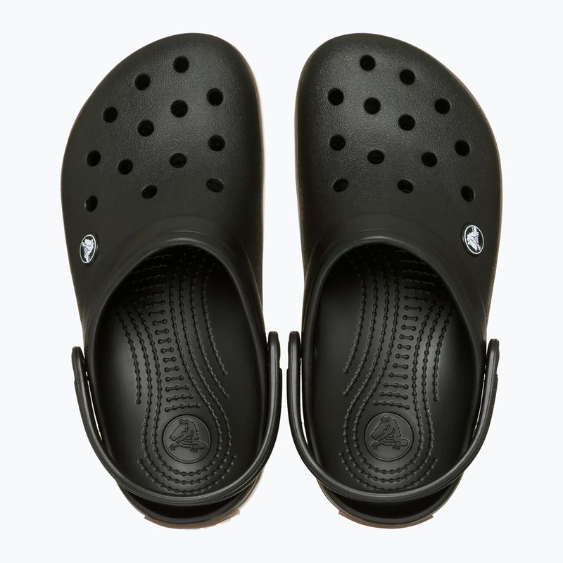 Papucsok Crocs Crocband Gum black 5