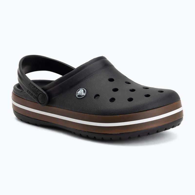 Papucsok Crocs Crocband Gum black 2