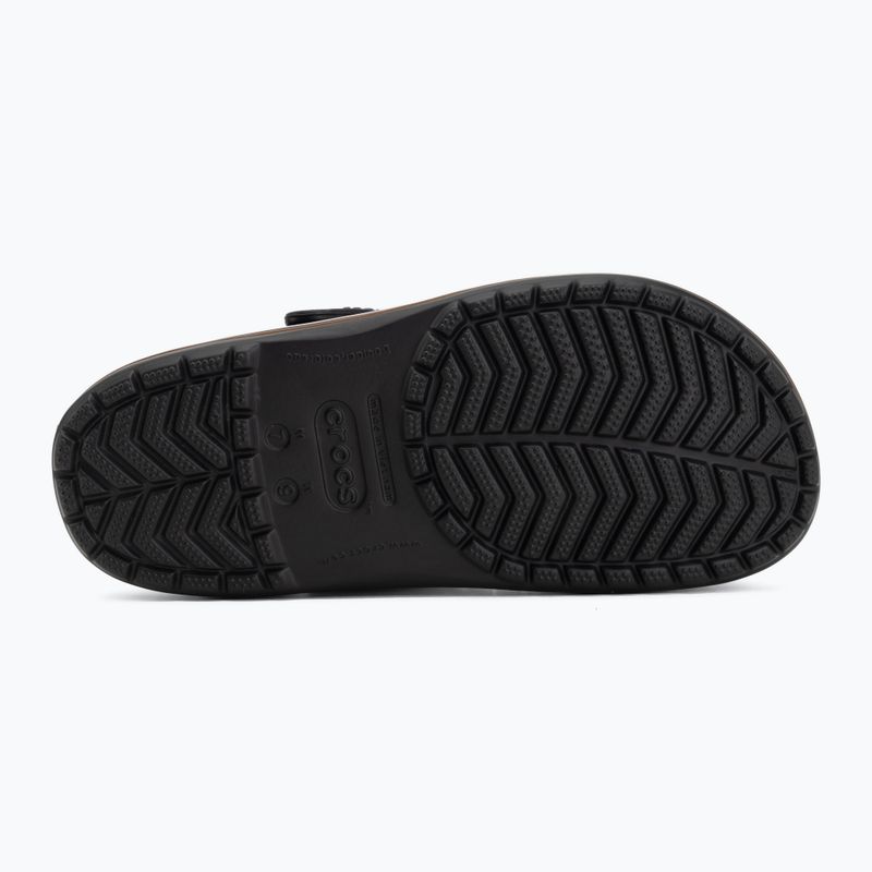 Papucsok Crocs Crocband Gum black 5