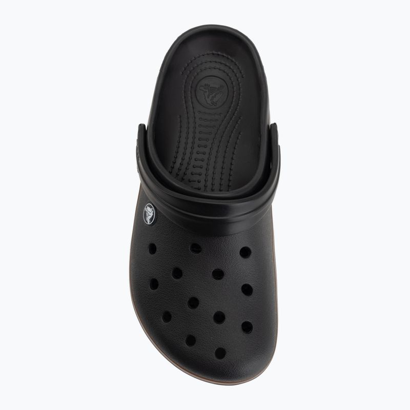 Papucsok Crocs Crocband Gum black 6