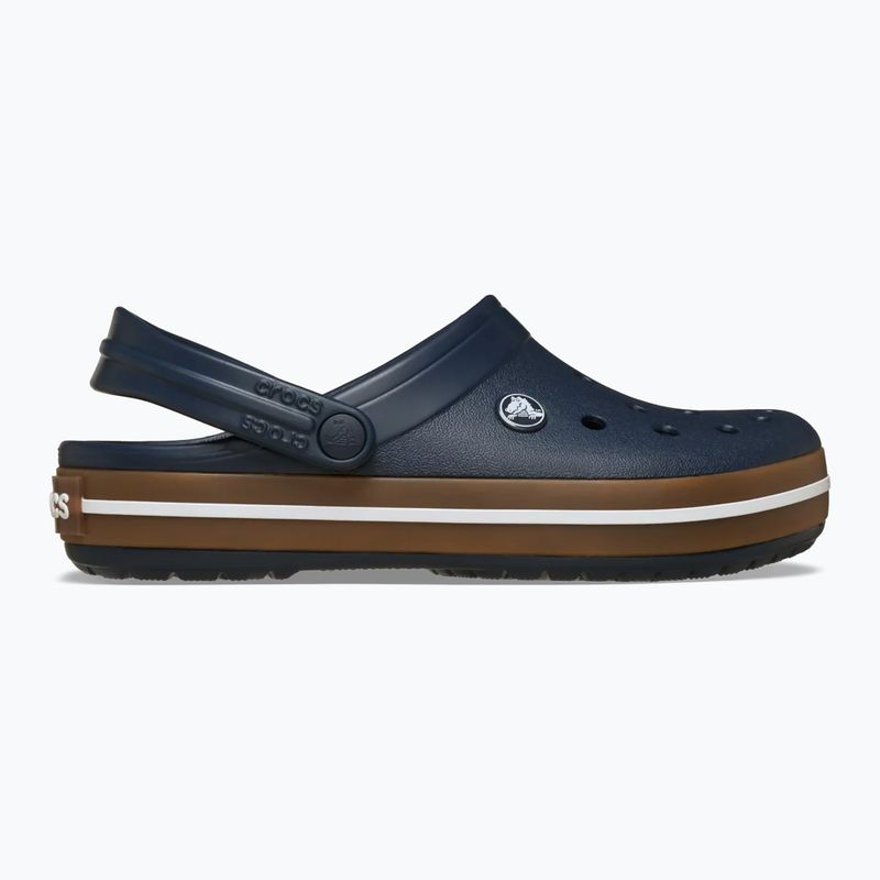 Papucsok Crocs Crocband Gum navy 2