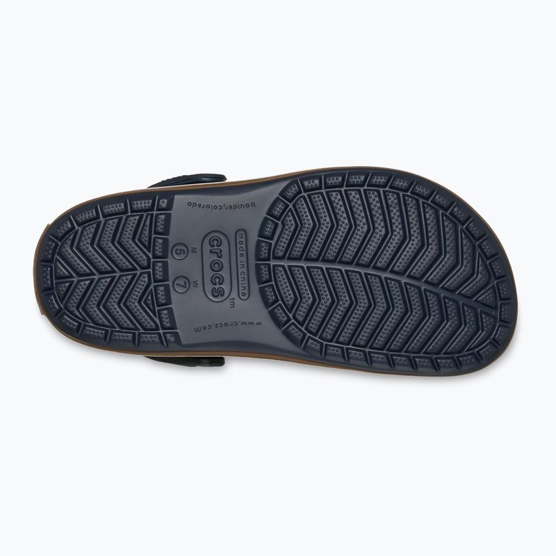 Papucsok Crocs Crocband Gum navy 4